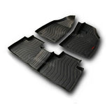 MG HS TPE Floor Mats Black – 3PCS Set | Model 2020-2024