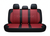 Suzuki Alto Diamond Stitch Seat Cover – Red & Black – Model 2019-2021