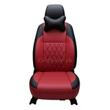Suzuki Alto Diamond Stitch Seat Cover – Red & Black – Model 2019-2021