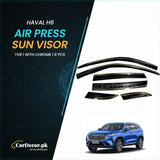 Haval H6 TXR Air Press Sun Visor With Chrome 2022–2024 | Premium Fit