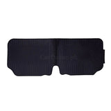 Honda City 2009–2020 PVC Rubber Floor Mat | Custom Fit Black Mix Design (3 Pcs Set)