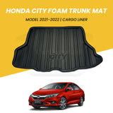 Honda City Foam Trunk Mat - Model 2021-2022 - Cargo Liner