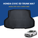Honda Civic 5D Trunk Mat - Model 2016-2021 - Cargo Liner
