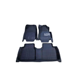 Honda Civic 5D Custom Black Floor Mats – 3 Pcs | Model 2022–2023