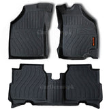 Suzuki Wagon R TPE Floor Mats Black – 3PCS Set | Model 2014-2025