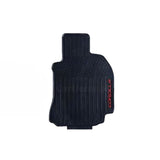 Toyota Corolla 2014–2025 PVC Rubber Floor Mat | Custom Fit Black Mix Design (3 Pcs Set)