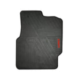 Toyota Yaris 2021-2025 PVC Rubber Floor Mat | Custom Fit Black Mix Design (3 Pcs Set)