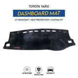 Toyota Yaris Dashboard Mat Velvet 2019–2024 – UV Resistant, Heat Protection & Custom Fit