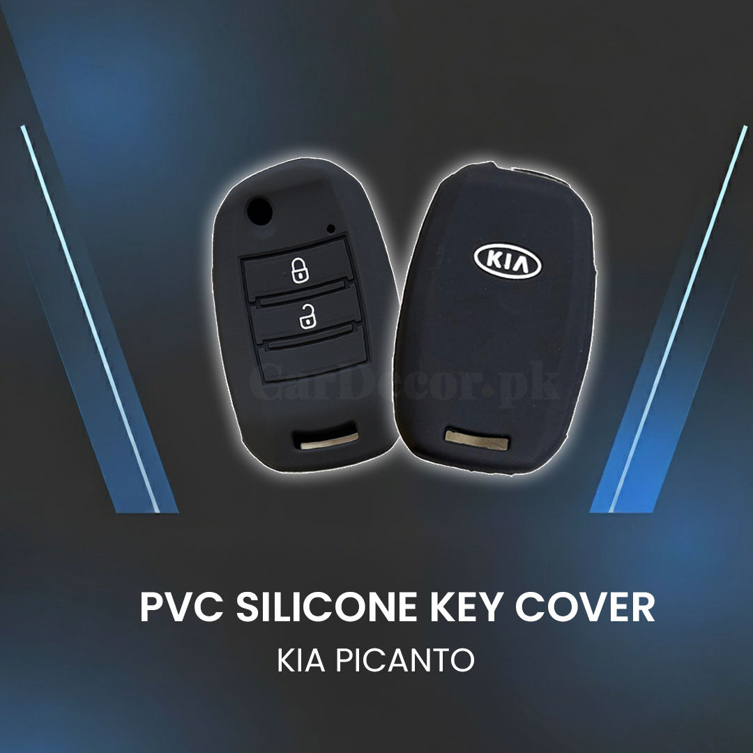 KIA Picanto PVC Silicone Key Cover – Model 2019–2024