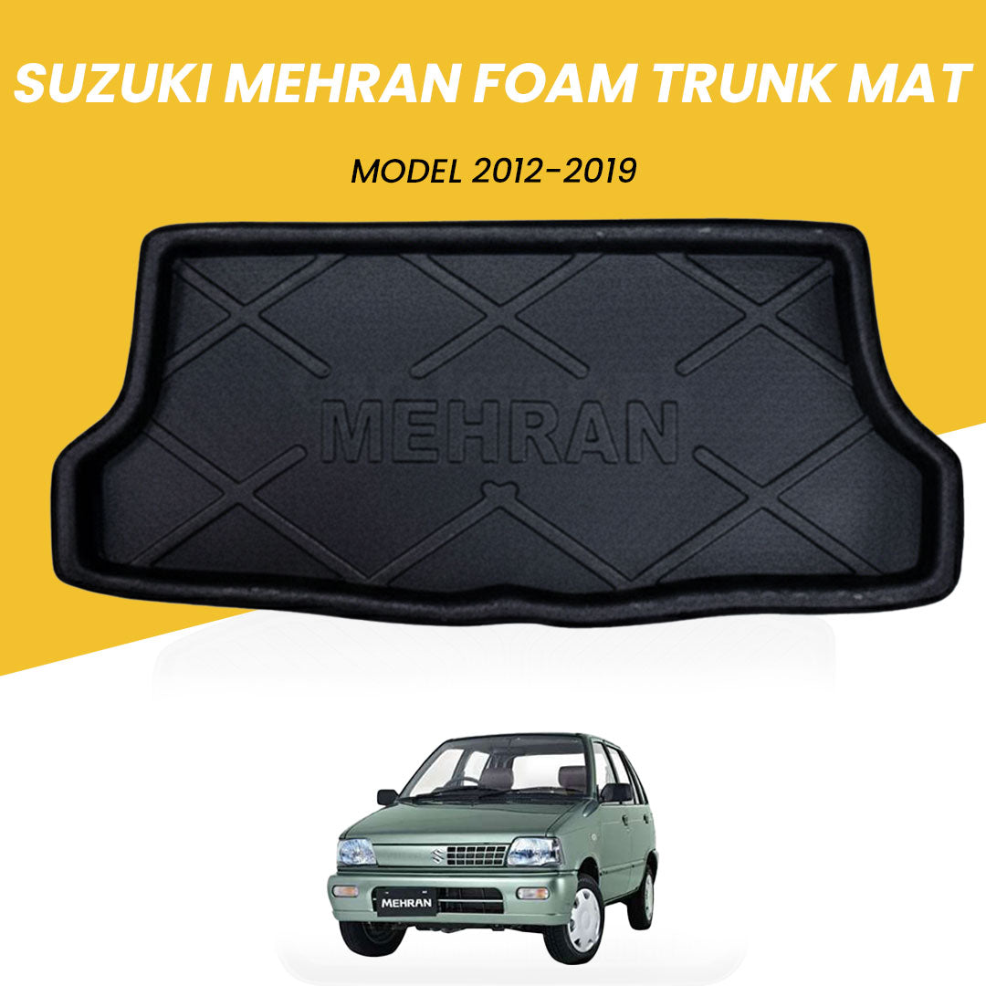 Suzuki Mehran Foam Trunk Mat - Model 2012 - 2019