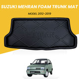 Suzuki Mehran Foam Trunk Mat - Model 2012 - 2019