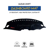 Suzuki Swift Dashboard Mat Velvet 2022–2023 – UV Resistant, Heat Protection & Custom Fit