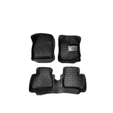Suzuki Alto 5D Custom Black Floor Mats – 3 Pcs | Model 2018–2025