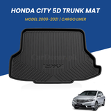 Honda City 5D Trunk Mat – Model 2009-2021 - Cargo Liner