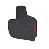 Honda City 2021–2024 PVC Rubber Floor Mat | Custom Fit Black Mix Design (3 Pcs Set)