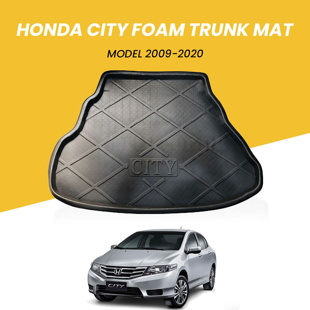 Honda City Foam Trunk Mat - Model 2009-2020