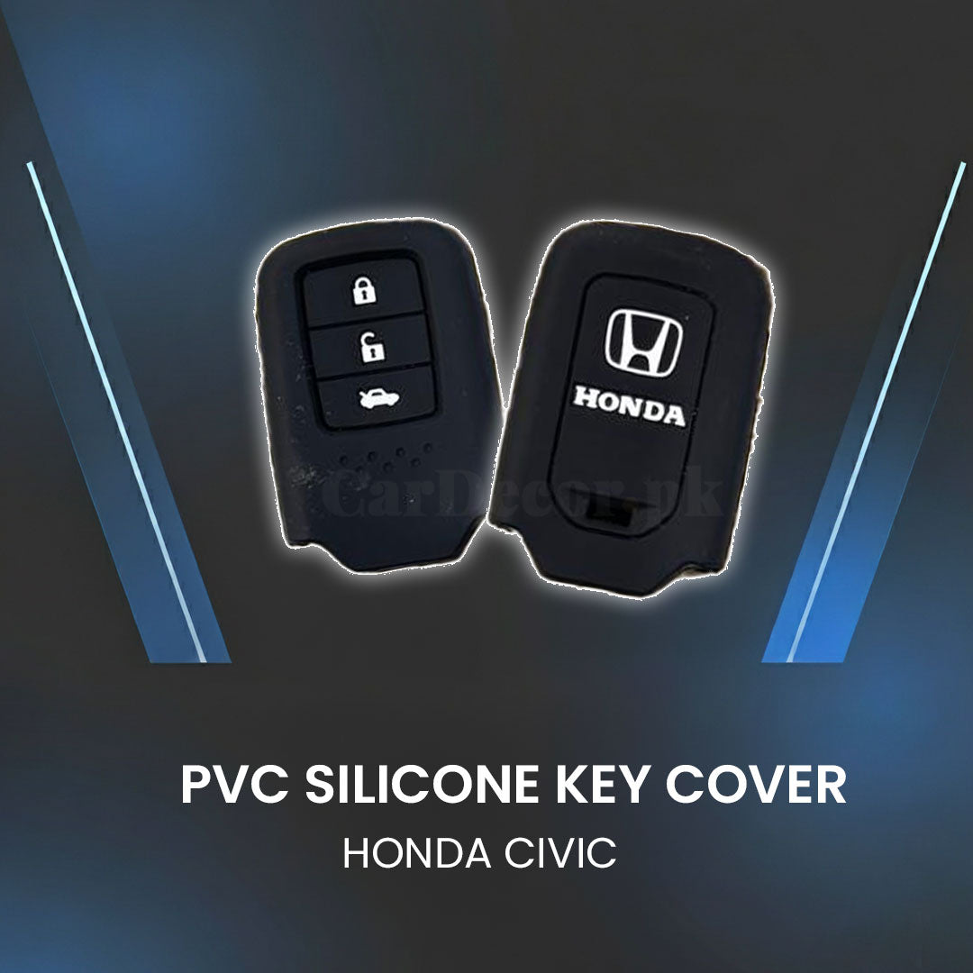 Honda Civic PVC Silicone Key Cover – Model 2016–2019