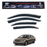 Honda Civic Reborn TXR Air Press Sun Visor With Chrome 2006–2012 | Premium Fit