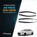 Hyundai Elantra TXR Air Press Sun Visor With Chrome 2021–2024 | Premium Fit
