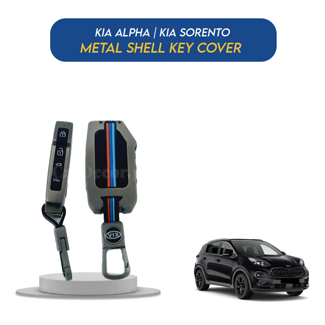 Kia Alpha | Kia Sorento Metal Shell Key Cover