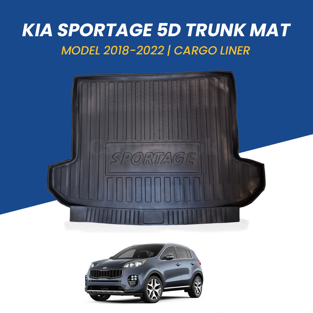 Kia Sportage 5D Trunk Mat - Model 2018-2022 - Cargo Liner