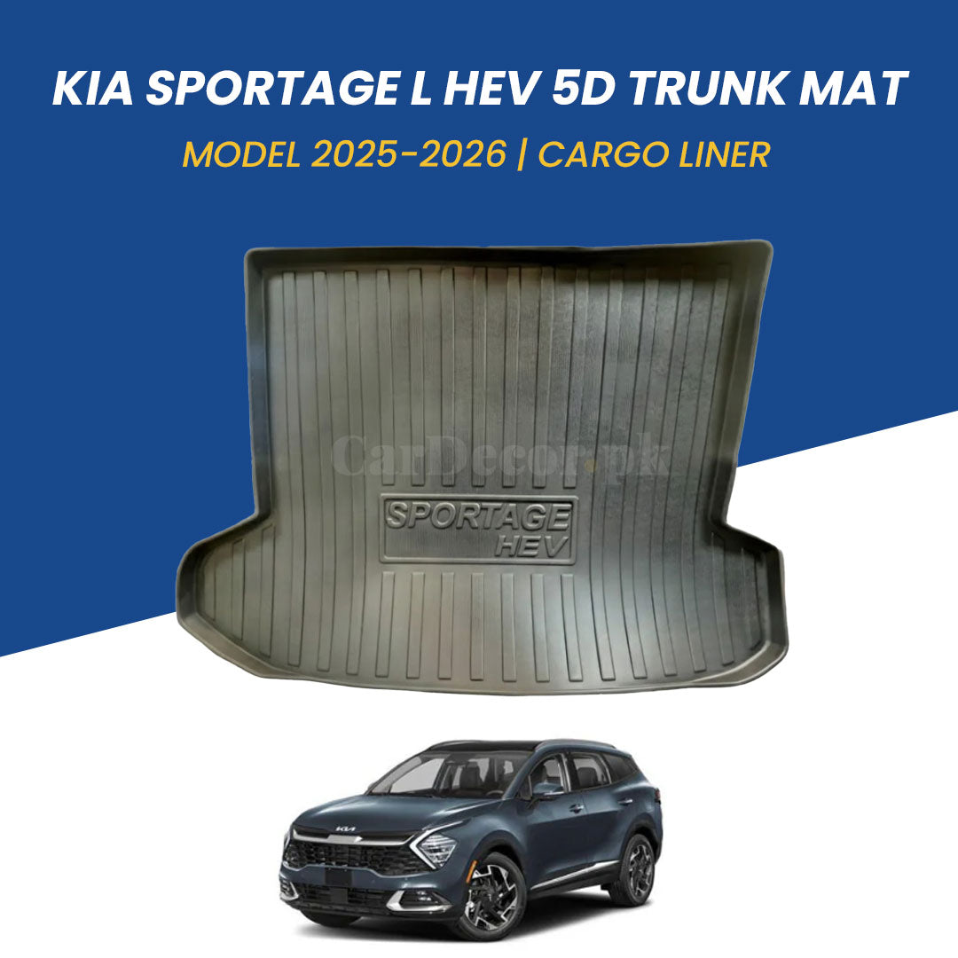 Kia Sportage L HEV 5D Trunk Mat - Model 2025-2026 - Cargo Liner