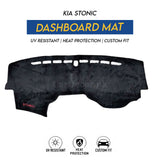 KIA Stonic Dashboard Mat Velvet 2021–2022 – UV Resistant, Heat Protection & Custom Fit