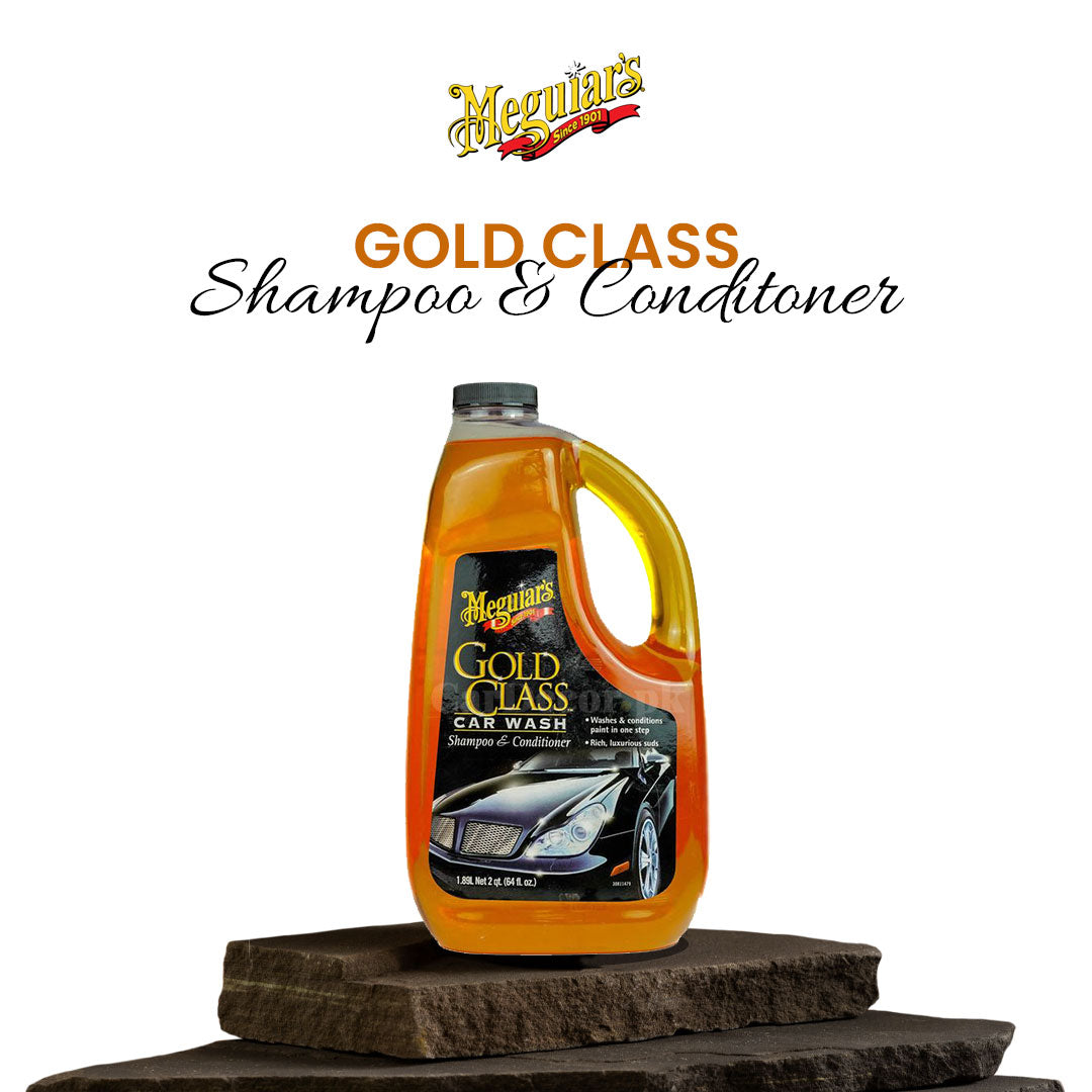 Meguiars Gold Class Car Wash Shampoo & Conditioner - 1.89 Liter G7164