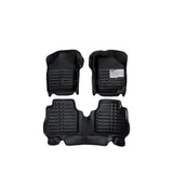 Suzuki Wagon R 5D Custom Black Floor Mats – 3 Pcs | Model 2014–2021