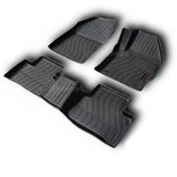 Toyota Corolla Cross TPE Floor Mats Black – 3PCS Set