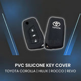 Toyota Corolla / Hilux / Rocco / Revo – PVC Silicone Key Cover 3 - button