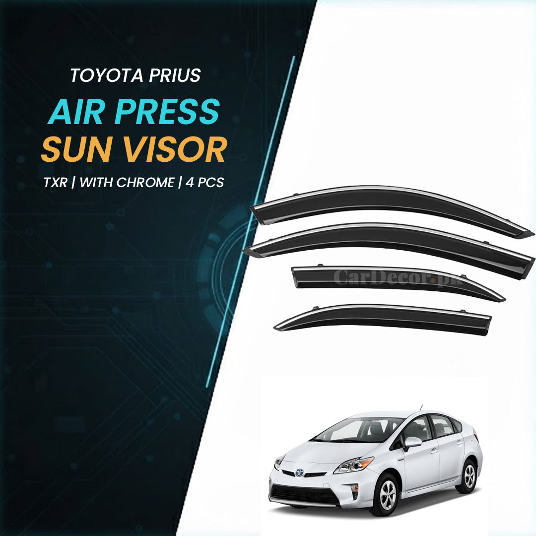 Toyota Prius TXR Air Press Sun Visor With Chrome 2009–2015 | Premium Fit
