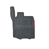 Toyota Raize 2020-2025 PVC Rubber Floor Mat | Custom Fit Black Mix Design (3 Pcs Set)