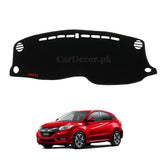 Honda Vezel Dashboard Mat Velvet 2013–2024 – UV Resistant, Heat Protection & Custom Fit